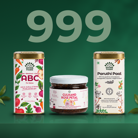 ABC Milk Mix + Paruthi Paal + Gulkand Honey
