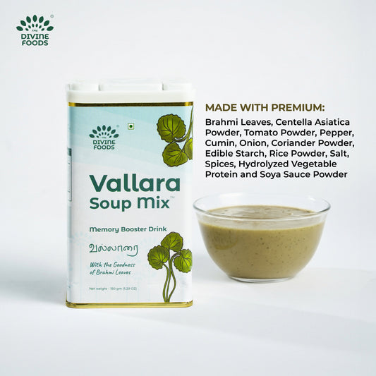 Vallara Soup Mix வல்லாரை  (Memory Booster drink)