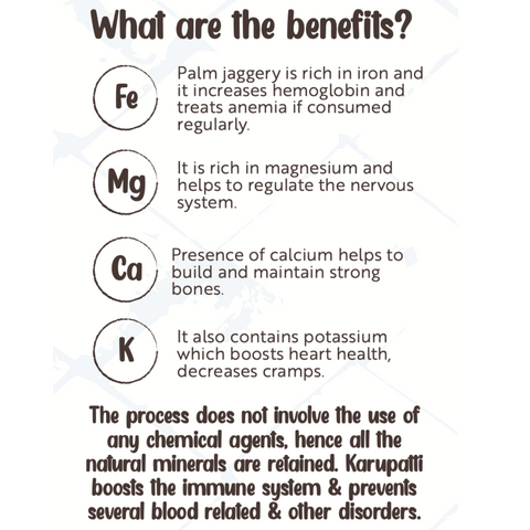 The Divine Foods palm jaggery benefits highlighting this natural sweetener as an alternative to refined sugar.
