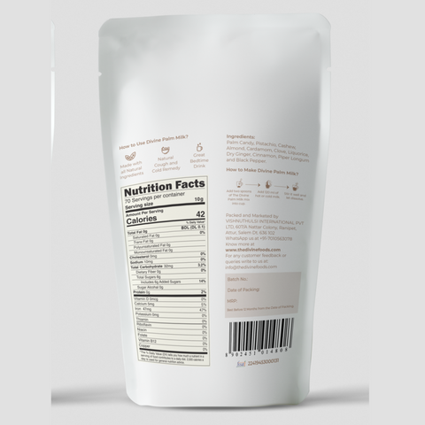 Organic Palm Milk Mix