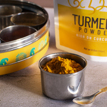 Boosting immune system using turmeric powder