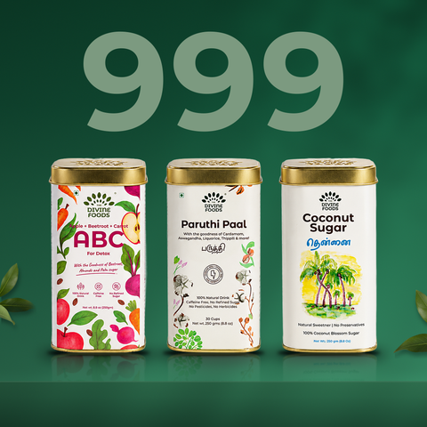 ABC Milk Mix · Paruthi Paal · Coconut Sugar