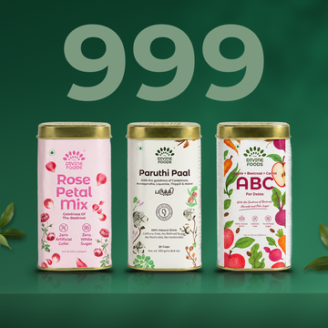 ABC Milk Mix  + Rose Petal Milk Mix  + Paruthi Paal