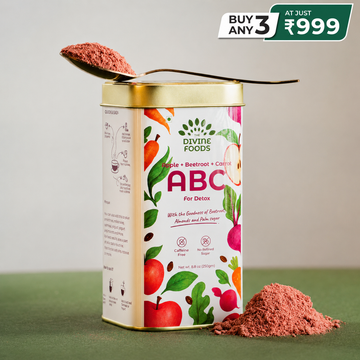 Natural ABC Milk Mix   Apple, Beetroot & Carrot Blend with Dry Fruits and Palm Jaggery