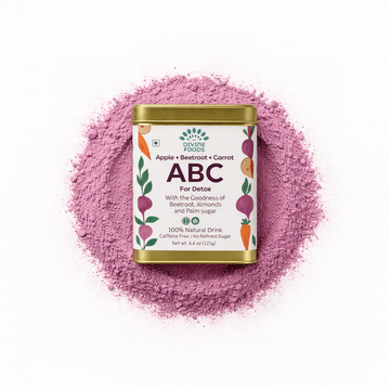 Natural ABC latte Milk Mix (Apple+Beetroot+Carrot) For Skin Glow