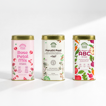 ABC Milk Mix  + Rose Petal Milk Mix  + Paruthi Paal