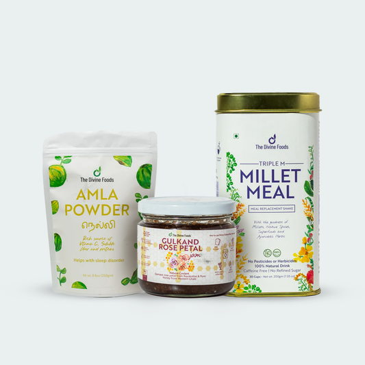 Beat The Heat - Amla Powder + Gulkand + Millet Meal