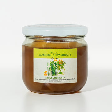 Pure Bamboo Shots Honey Single Origin  (350 gm)