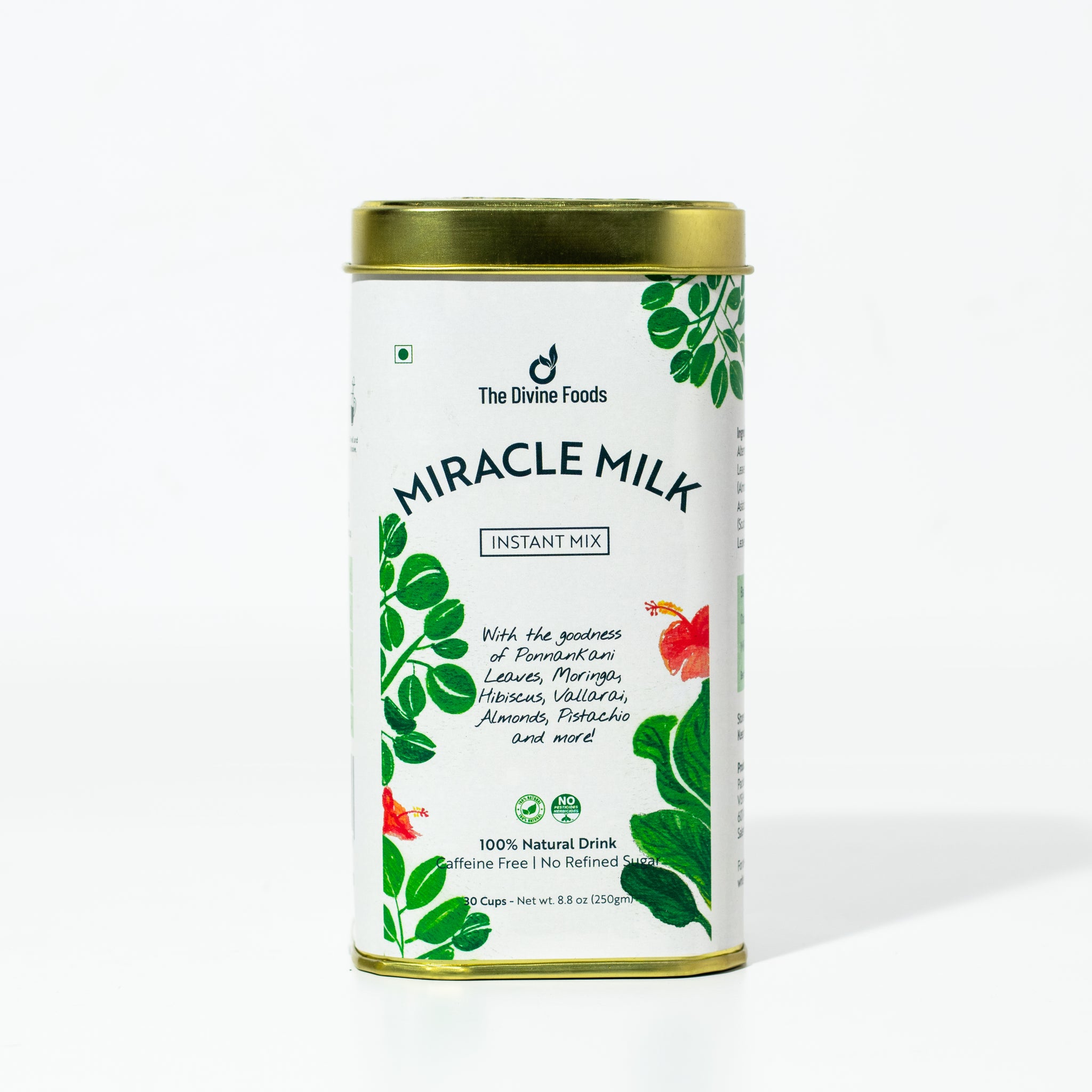 Miracle Milk (Moringa) Instant Latte Mix 200 gm (Natural remedy for PCOS)