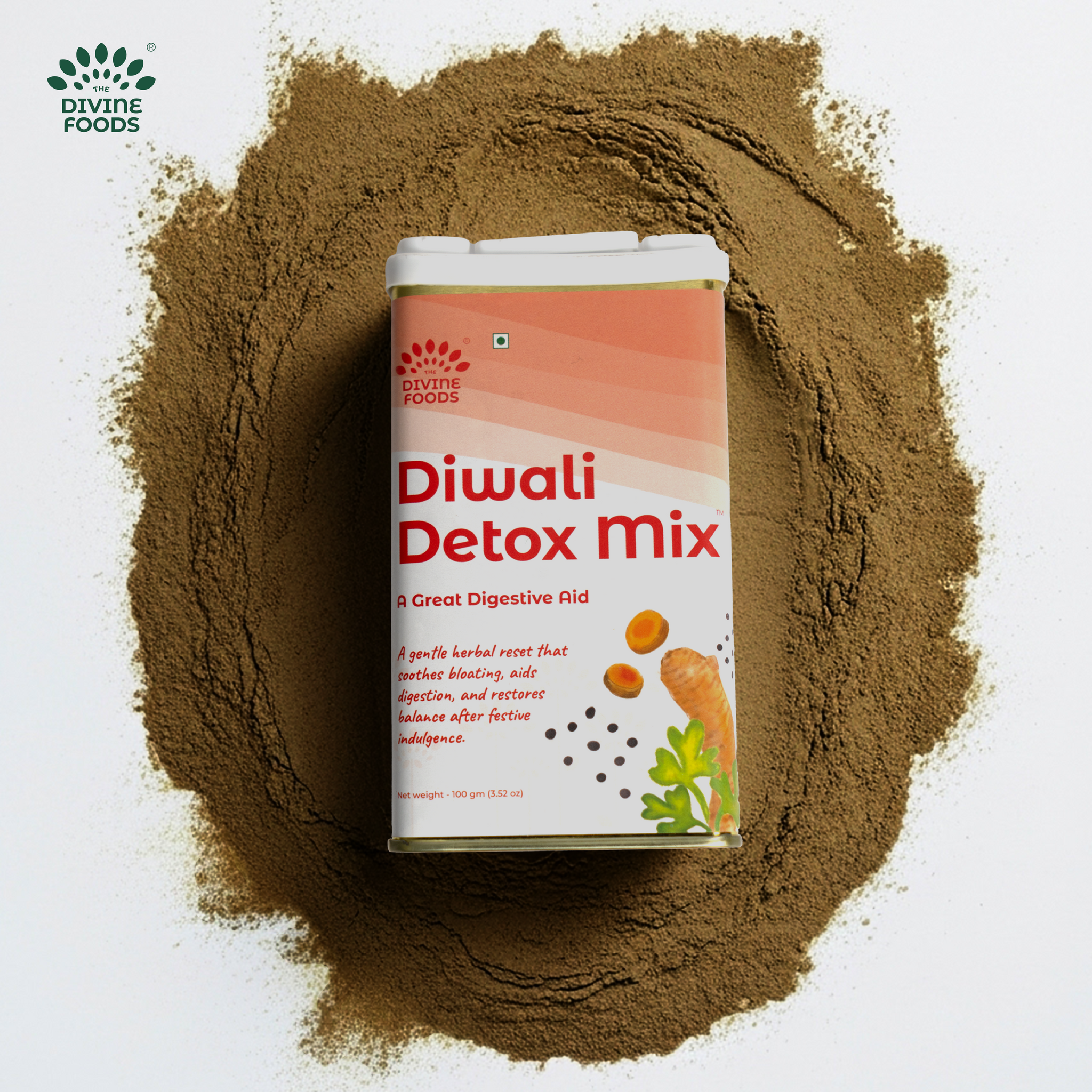 Diwali Detox Mix - With the Goodness of Ginger, Pepper, Black Cumin and other herbals