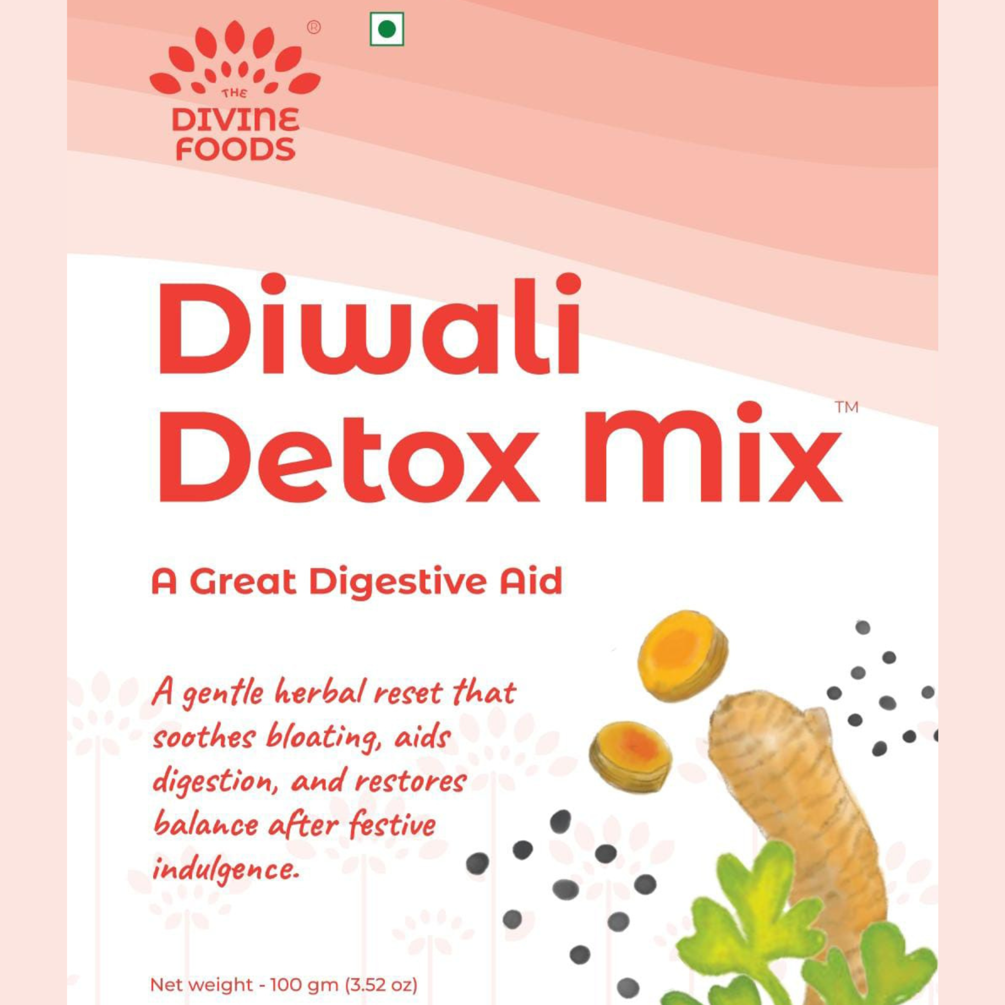 Diwali Herbal Detox - With the Goodness of Ginger, Pepper, Black Cumin and other herbals