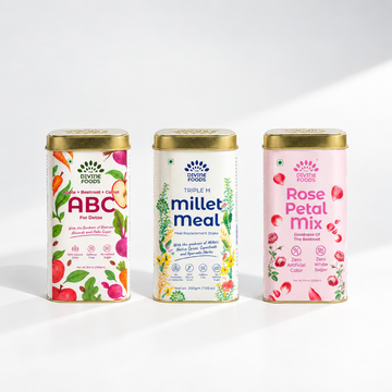 ABC Milk mix + Millet meal + Rose Petal Milk Mix
