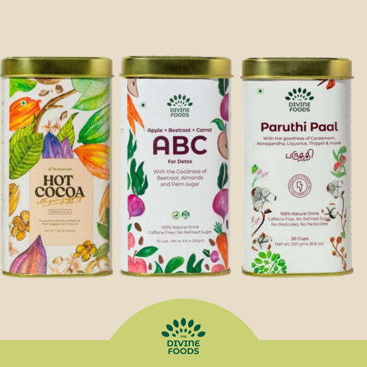 Divine Kids Gift Box (Hot Cocoa + ABC + Paruthi Paal)