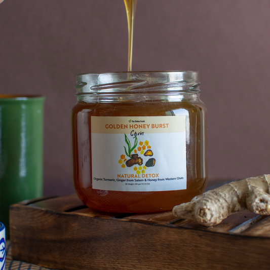 Pure Golden Honey - Natural Remedy For Cold & Cough (350 gm)